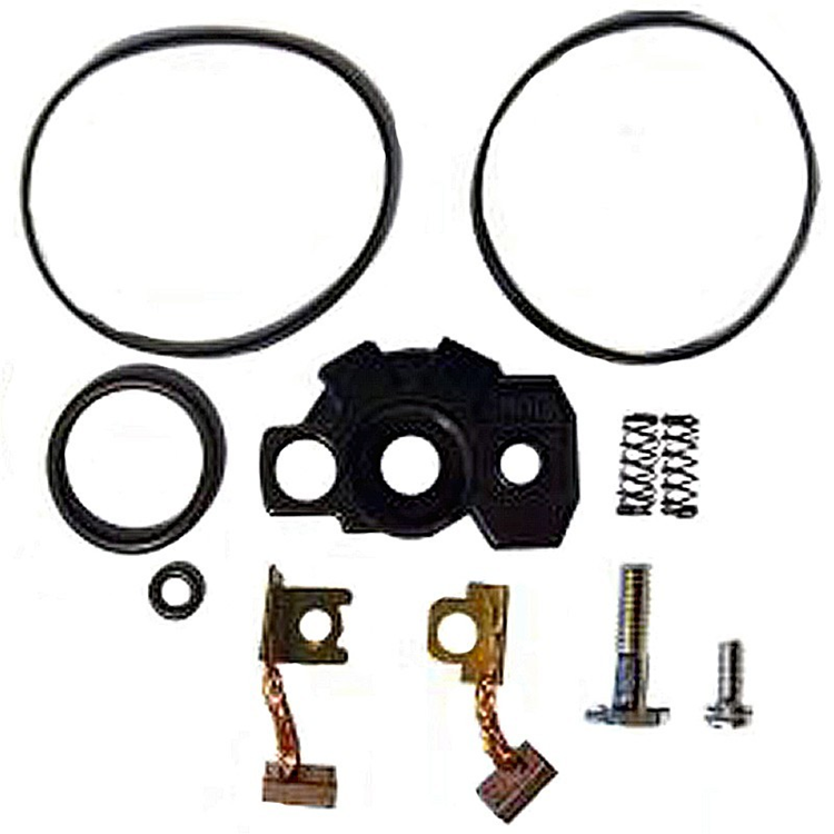 PORTAESCOBILLAS MOTOR ARRANQUE KTM TPI 2 PZAS SOPORTE PLASTICO